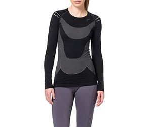 Flite Camiseta de Manga Larga Body Megalight 140 para Mujer, Negra, XL, 15-1060-7-4-0002