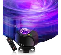 FLITI Proyector Galáctico, Luz Electroluminiscente, Colores Cambiantes, Bluetooth, Montaje en Mesa