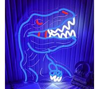 Flixyticy Letrero de Neón, Led Sign Alimentadas por USB, Luz De Neón para Decoración de Pared de Dormitorio, Fiesta de Bodas, Habitación de Niñas, Hotel, Bar (Dinosaur)