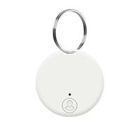 Flkiglm 2 Piezas Rastreador De Llaves GPS, Localizador De Buscador De Llaves con Recordatorio De Alarma Bidireccional para Gatos, Niños, Perros, Llaveros, Mascotas, Teléfono