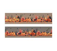 Flkiglm Cinta adhesiva para álbumes de recortes de Halloween, juego de cinta adhesiva para fiestas, accesorios de manualidades festivos para diarios, envoltorio de regalo, decoración escolar