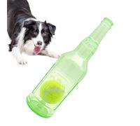 Flkiglm Juguete De Botella para Perros | Juguetes Chirriantes para Ejercicio De Cachorros - Juguete Interactivo para Jugar A Buscar - para Dueños de Mascotas Entrenadores de la Dentición