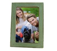 Flkiglm Marco de fotos vintage, aspecto antiguo, 7,6 x 12,7 cm, de fotos para mesa y decoración de pared en el salón, dormitorio