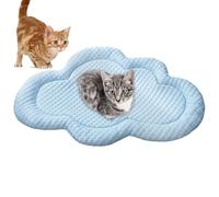 Flkiglm Mat de Refrigeración para Perros, Manta de Perro de Refrigeración | Almohadilla de Hielo con Forma de Nube,Suministros Portátiles para Mascotas, Colchón Che