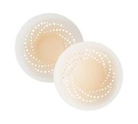 Flkiglm Protectores de Pezón para Mujeres, Invisibles, Transpirables y Reutilizables Sujetador Adhesivo, Accesorios de Lencería sin Costuras, para Espalda Descubierta, Hombros Descubiertos, Bodas,