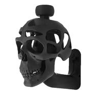 Flkiglm Soporte para Cascos,Perchero Para Cascos en Forma de Calavera - Organizador Y Soporte Para Estudio Sala Garaje Trastienda Exterior
