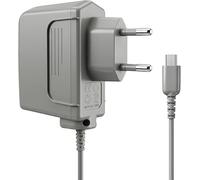 FLLAGG20 1X Cargador Compatible con Nintendo DS Lite Cable 1,2m Gris | Adaptador AC 100-240V 5,2V 450mA, carga estable, cable 1,2m, diseño compacto, protección integrada Charger Power Adapter