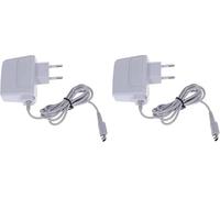 FLLAGG20 2X Cargador Adaptador Compatible con Nintendo 3DS 2DS DSi 3DS XL
