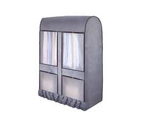 fllyingu Funda Protectora Perchero Burro Portátil Funda Ropa Percha Protector, Viento y Polvo y a Humedad Ideal para Vestidos, Trajes, Abrigos, Chaquetas, Pantalones