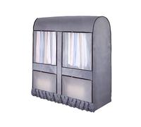 fllyingu Funda Protectora Perchero Burro Portátil Funda Ropa Percha Protector, Viento y Polvo y a Humedad Ideal para Vestidos, Trajes, Abrigos, Chaquetas, Pantalones