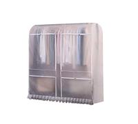 fllyingu Funda Protectora Perchero Burro Portátil Funda Ropa Percha Protector, Viento y Polvo y a Humedad Ideal para Vestidos, Trajes, Abrigos, Chaquetas, Pantalones