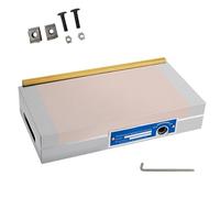 FLNOZAMZ Placa magnética de Cobre Rojo Permanente densa 5.9x13.7, Ventosa de Malla Fina de latón magnético Permanente, Polos magnéticos 0.5 1.5, Barra de Cobre de 11.6 Pulgadas de Longitud