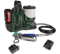 FLNOZAMZ Pulverizador inalámbrico portátil sin Aire con batería de Litio, Alta presión de 2250 PSI, Ajuste de 6 velocidades para una Pintura y un Revestimiento eficientes