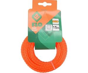 FLO 89480 - cortadora de hierba línea 2.4mmx15m silencio/giro cuadrado /