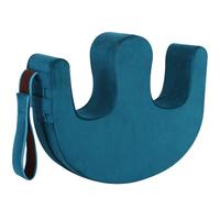 FloAPa Dispositivo De Giro Para Ancianos Almohadilla Antiescaras Franela En Forma De U Multifuncional Dispositivo De Giro De Paciente Para Pacientes Y Ancianos,Azul