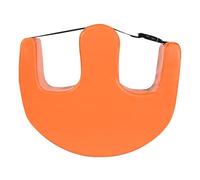 FloAPa Dispositivo giratorio para pacientes encamados almohada antidecúbito en forma de U para paralíticos Con correa de fijación para pacientes y ancianos,Naranja