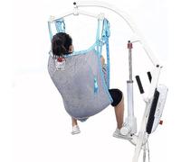 FloAPa Eslinga De Elevación Para Pacientes Traslado Pesado De La Eslinga De Elevación Del Paciente Cinturón Transferencia Ayudas Dinámicas Arnés Con Soporte Para Enfermería Cuidador,Gris,S
