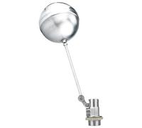 Float Ball Valve - Stainless Steel 1/2 3/4 1inch | Tank Ballcock | Leak Proof Water Tank Controller Automatic Parts For Fountain Pool Pond Garden Irrigation Rice Steamer Plumbing