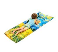 Float Ease Mat, Portable Pool Float Foldable Hammock Water Pad System, Multi Purpose Floating Lounge Bed, Lightweight Sturdy Summer Gear for Minimal Outdoors Style Travel Use
