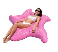 Float For Adults - PVC Thick Blow Up Floating Mat, Sunbathing Lounge Raft, Inflatable Water Bed | Relaxation For Beach, Lake, Backyard, Swimming Party, Amusement Park, Travel, Women & Men