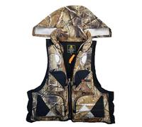 Float Jacket Adult Adjustable Safety Buoyancy Float Jacket for Sea Fishing Drifting Snorkeling Water Sports Boating Kayaking Surfing Outdoor Safety Gear Aid Men Women(B,XL)