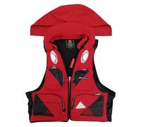 Float Jacket Adult Adjustable Safety Buoyancy Float Jacket for Sea Fishing Drifting Snorkeling Water Sports Boating Kayaking Surfing Outdoor Safety Gear Aid Men Women(H,XL)