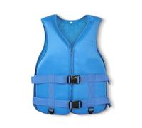 Float Jacket for Adults Men and Women, High Buoyancy Safety with Zipper Pockets, Adjustable for Kayaking Surfing Swimming Paddle Boating Water Sports(Blue,S)