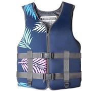 Float Jacket for Adults Men Women, High Buoyancy Flotation Vest for Boating, Fishing, Surfing, Kayaking, Swimming, Water Skiing, Paddleboarding and Water Sports Outdoor Safety Gear(Blue,XXL)