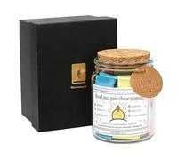 Floatdream Frasco escritura biblia, Tarro versículos esperanza, Frascos Biblia alemana, para Ánimo Cristiano Regalos de Ánimo. (Modelo Caja de Regalo)