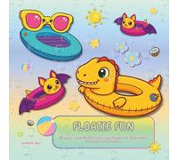 Floatie Fun: Simple and Bold Coloring Pages of Adorable Animal Inflatables