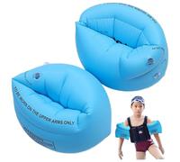 Floaties del Brazo, 1 par de flotadores de Brazo Inflable para Adultos y niños, Nada de PVC Grueso con válvula de Aire, Armada de Piscina portátil