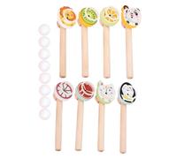 Floating Ball Blow Toy | 8-Pieces Sensory Balance Toy , Ball Blowing Tube Game For Indoor Outdoor Home School Kindergarten Family Nights Gatherings Birthday Christmas New Year Use