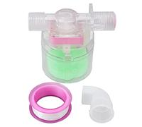 Floating Ball Valve for Water Reservoir | Automatic Shut Off for Tower/Aquarium | Transparent Body & 304 Stainless Steel | Compact, Robust & No Tarnish (G1/2 Side Water Inlet)