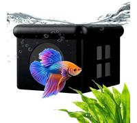 Floating Betta | 3D Printed Material, 9.5x7.5x5.5cm, 50g | Drifting Mesh House For Aquarium | Unique Decor & Shelter For Fish Tank