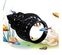 Floating Betta Bed, Fish Tank Cave, Decorative Resting Spot with Secure Hold, Lightweight Material with Easy Clean, Stylish Aquarium Ornament for Freshwater Home Office Bedroom Hotel Pet Store Desktop