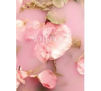 Floating Blossoms Graph Paper Notebook A4 (8.25x11") - 414 Pages Grid - Hardcover Wraparound Design