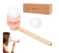 Floating Blow Pipe Ball Toy - Pipe Game, Balance Challenge Set | Fun Style Brain Game For Kids and Families, Portable Educational Toy For Training and Hand-Eye Coordination SK