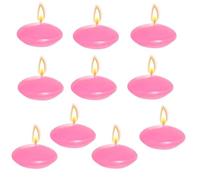 Floating candles,10 piezas Velas Flotantes sin Perfume,Velas Flotantes,Velas Decorativas Velas de Candelitas Cálidas Flotantes,para centros de mesa,para piscina,boda,fiesta,pink