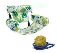 Floating Chair, Inflatable Pool Lounge Chair, Adjustable Straps, Heavy Duty Pool Floats Chairs Adult, Flotadores para Adultos for Pool Party & Beach (Light Green)