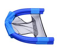 Floating Chair - Relaxing Water Comfort & Stability, Ergonomic Inflatable Backrest, 50cm X 43cm + Double Tube Support, Soft Polyester Foam Composition - For Lake & Summer Vacation