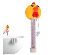 Floating Chick Thermometer, Floating Pool Temperature Gauge, 8,66 x 2,76 pulgadas Gauge with Chick Shape, Durable Water Meter, Animal Shape with Scale, Water Tester for Swimmers and Spas