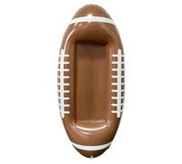 Floating Cooler For Pool - PVC Floating Blow Up Drink Containers Ice Tray | Football Pool Drink Holder | 59.06x27.56 Inch Inflatable Sport Beverage Tub, Large Blow Up Ice Bar Buffets Serving Tray