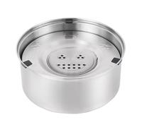 Floating Dog Bowl, Stainless Steel Dog Bowl, 3L Pet Water Bowl, Rust-Proof Dog Bowl, Non-Skid Pet Bowl, Anti-Tip Dog Bowl, Dog Water Bowl 3L, Spill-Proof Dog Bowl, Dog Bowl for Small Dogs