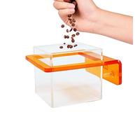 Floating Feeding Ring, Aquarium Food Feeder Loop, 1.97x1.97x2.36 Inches Tank Ring with Hangable Design, Stable Circle Device, Water Loop with Clear Style, Aquatic Accessory for Betta Care
