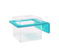 Floating Feeding Ring, Aquarium Food Holder Kit, 4 Inch Feeder with Stable Design, Durable Feeding Tool, Water Ring with Anti Scatter, Fish Supplies for Tank Guppy