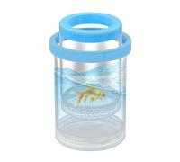 Floating Fish Breeding Box, Clear Aquarium Betta Incubator Separator, Fish Tank Breeder Box for Shrimp, Guppy, Fry, and Small Aquatic Pets, 5.63x3.66 Inches