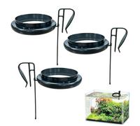 Floating Fish Tank Feeding Ring 3 Pieces Clip On Circle For Guppy Turtle