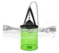 Floating Fishing Baske - Floating Fish Landing Net | Foldable Heavy-Duty Mesh Bait Pen For Trout Crappie Pike Crayfish Worms Fresh Water Deep Sea Saltwater Boat Surf