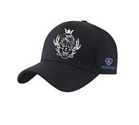 FLOATING Gorras de Hombre SCA.nia Ajustable Gorras de Beisbol Sombrero de Deportes al Aire Libre, Algodón Hats Trucker Cap-Black||54-60cm