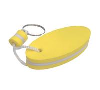 Floating Key Chain, Oval Keyring Float, Lightweight Waterproof Design and Buoyant Pendant Accessory, Water Sports Gear for Boating, Lake, River, Red, Yellow, Blue, Orange Colored